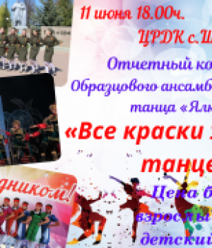 Лауреат всероссийких и международных конкурсов, Образцовый ансамбль народного танца «Ялкын» приглашает всех желающих окунуться в мир танца на отчётный концерт.